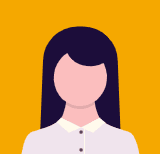 avartar image with yellow background